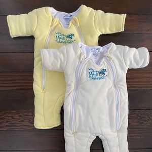 Bundle of 2 Merlin Magic Sleepsuit, size Small